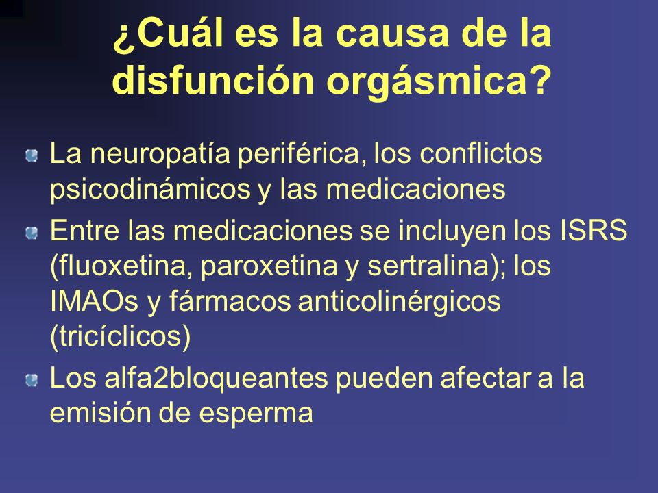 disfuncion erectil paroxetina